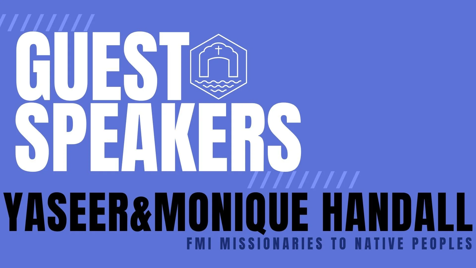 Guest Speakers - Yaseer &amp; Monique Handall- 9.15.24