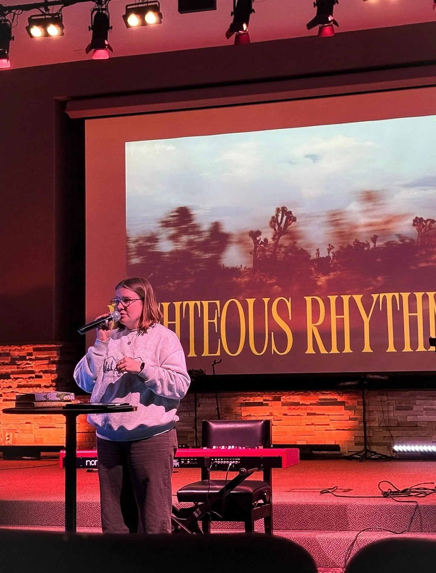 Wrapping up our Righteous Rhythms series tonight at Service&mdash;see you there! 6PM
