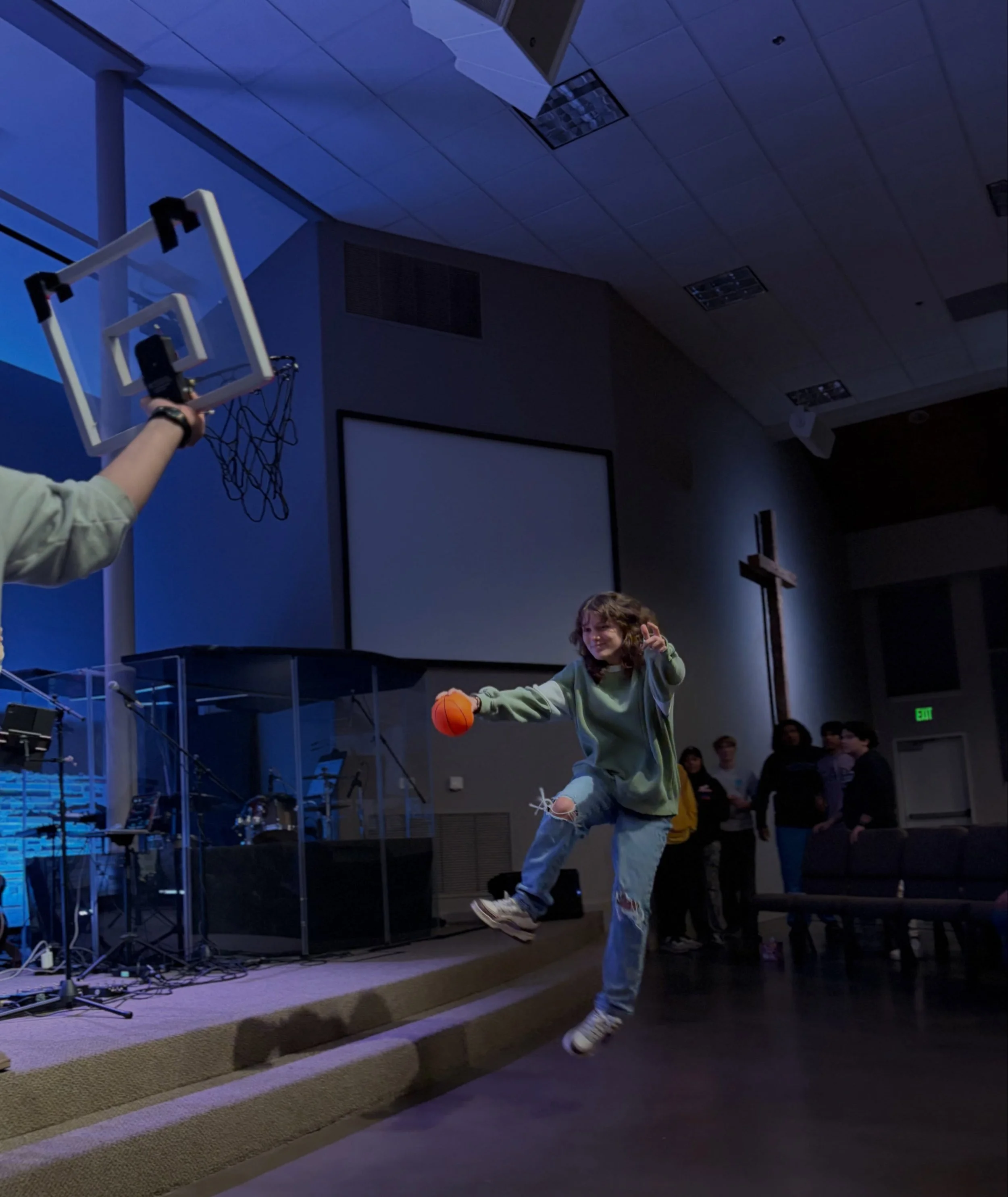 Jumpin&rsquo; into our favorite night of the week! 🤩Come worship with us! See you at 6PM!
