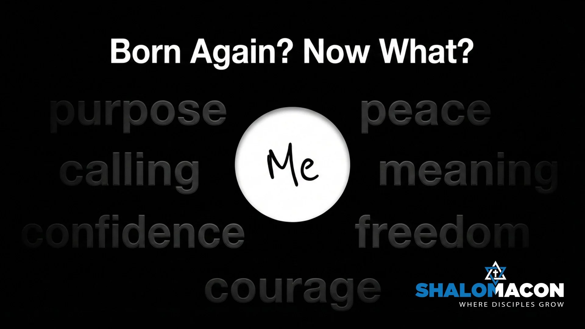 Born Again? Now What?