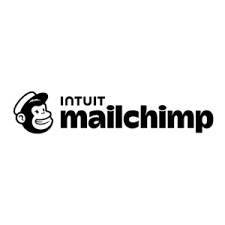Mailchimp logo with a cartoon monkey and the text 'Intuit Mailchimp'