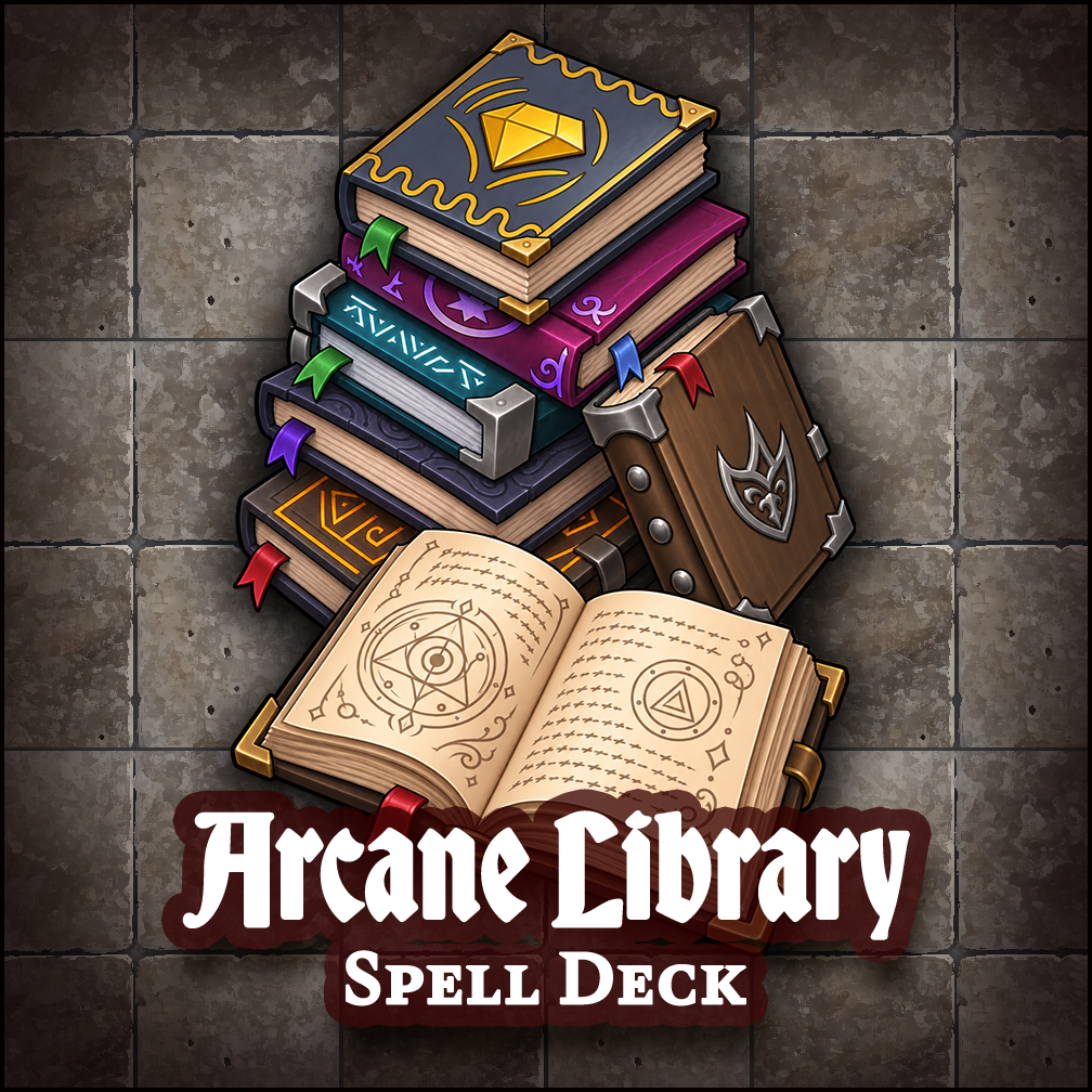 Arcane Library Spell Deck