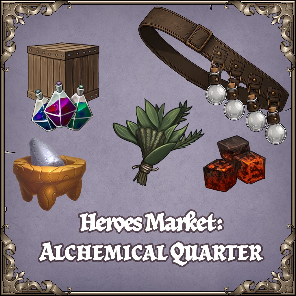 Heroes Market: The Alchemical Quarter