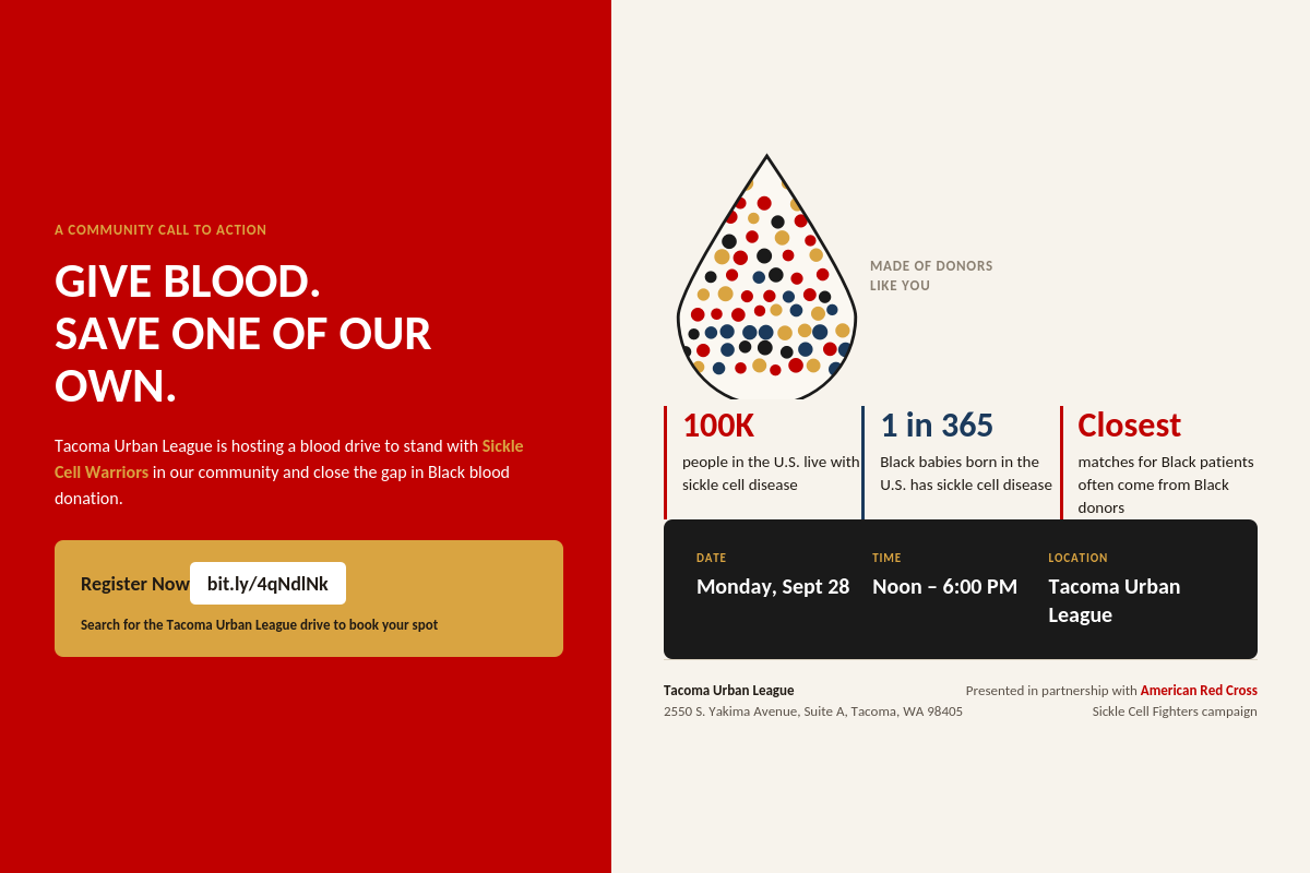 Sickle Cell Blood Drive 