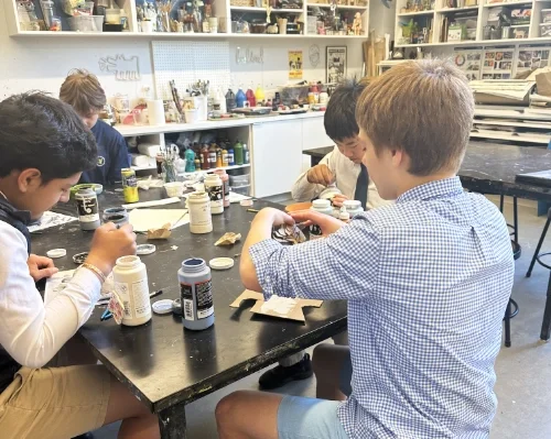 Fessenden School Art STEAM Class
