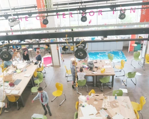 Fessenden School Innovation Center Science Image