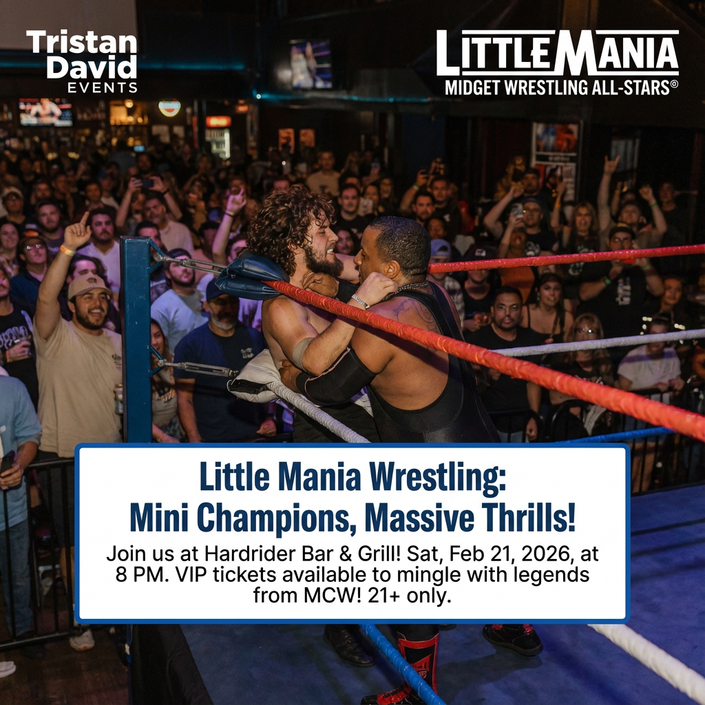 Little Mania: Saturday, February 21st, 2026, at 8:00 PM at Hardrider Bar & Grill in Cabot, AR!