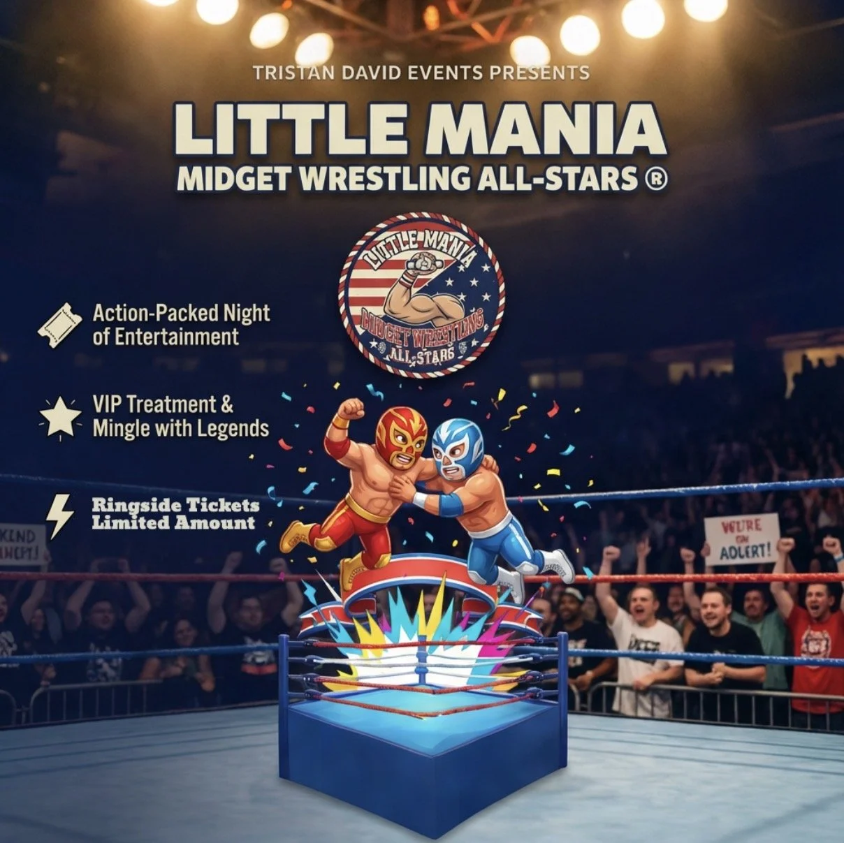 Little Mania: Sunday, August 16, 2026, at 6:00 PM at High Octane Saloon in Laconia, NH!