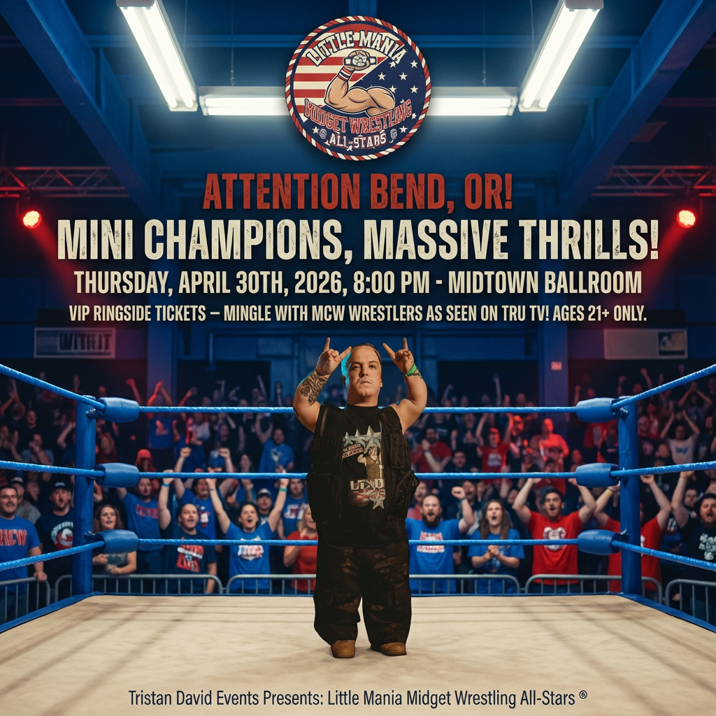 Little Mania: Thursday, April 30th, 2026, at 8:00 PM at Midtown Ballroom/Domino Room/Annex in Bend, OR!