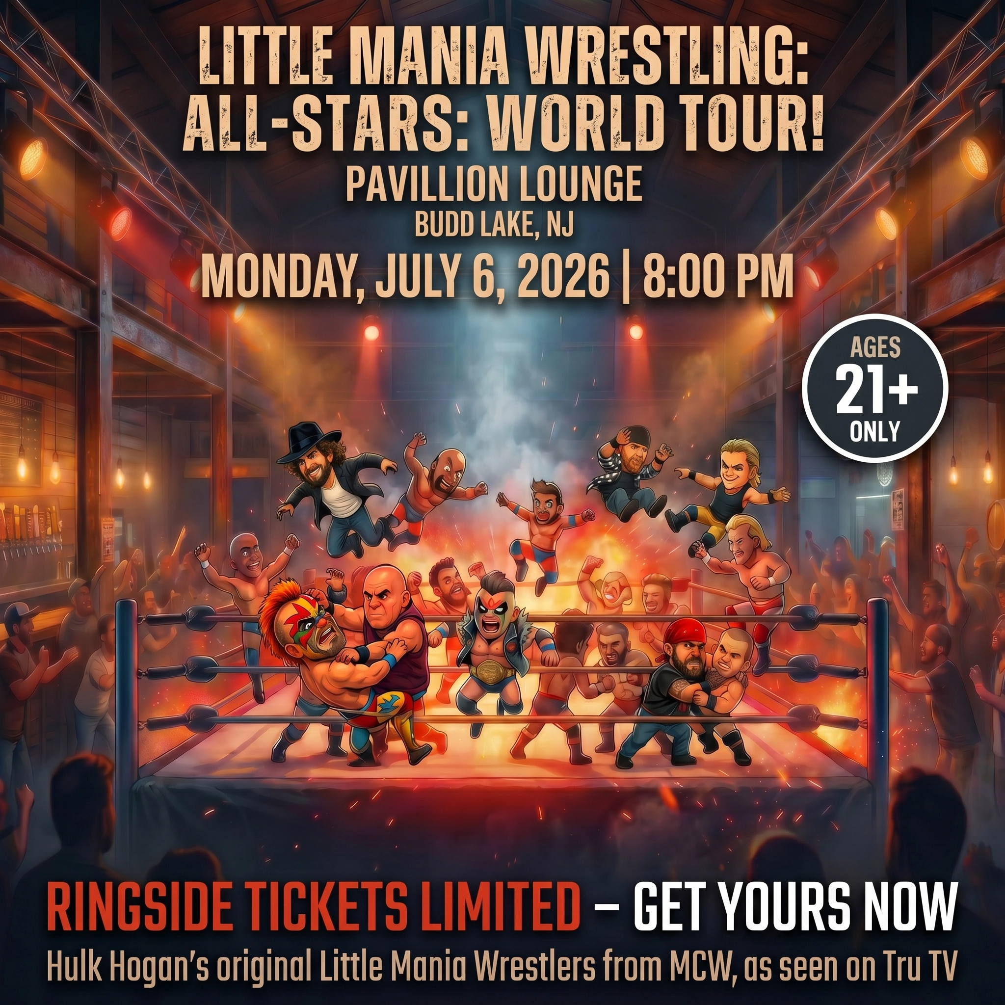 Little Mania: Saturday, July 4, 2026, at 6:00 PM at Absolute Breeze Event Center in Clayton, NC!