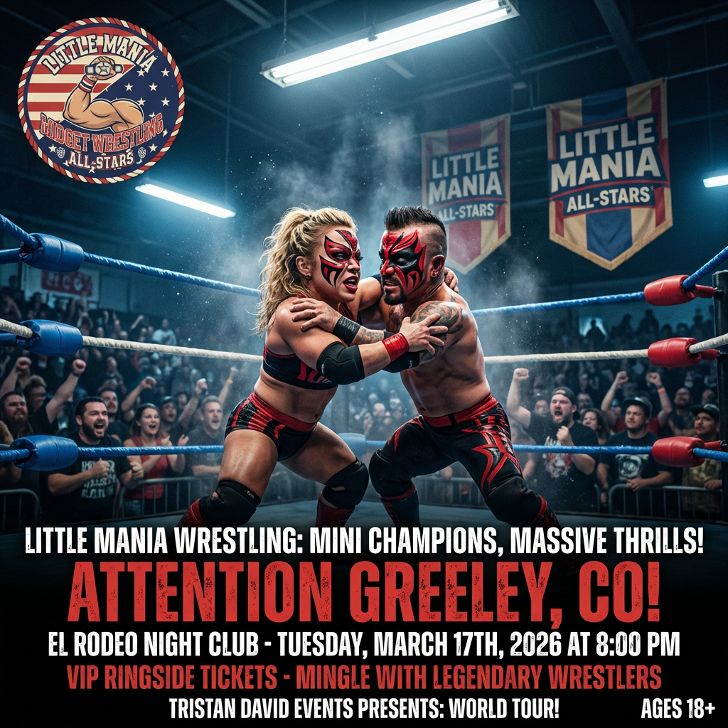Little Mania: Tuesday, March 17th, 2026, at 8:00 PM at El Rodeo Night Club in Greeley, CO!