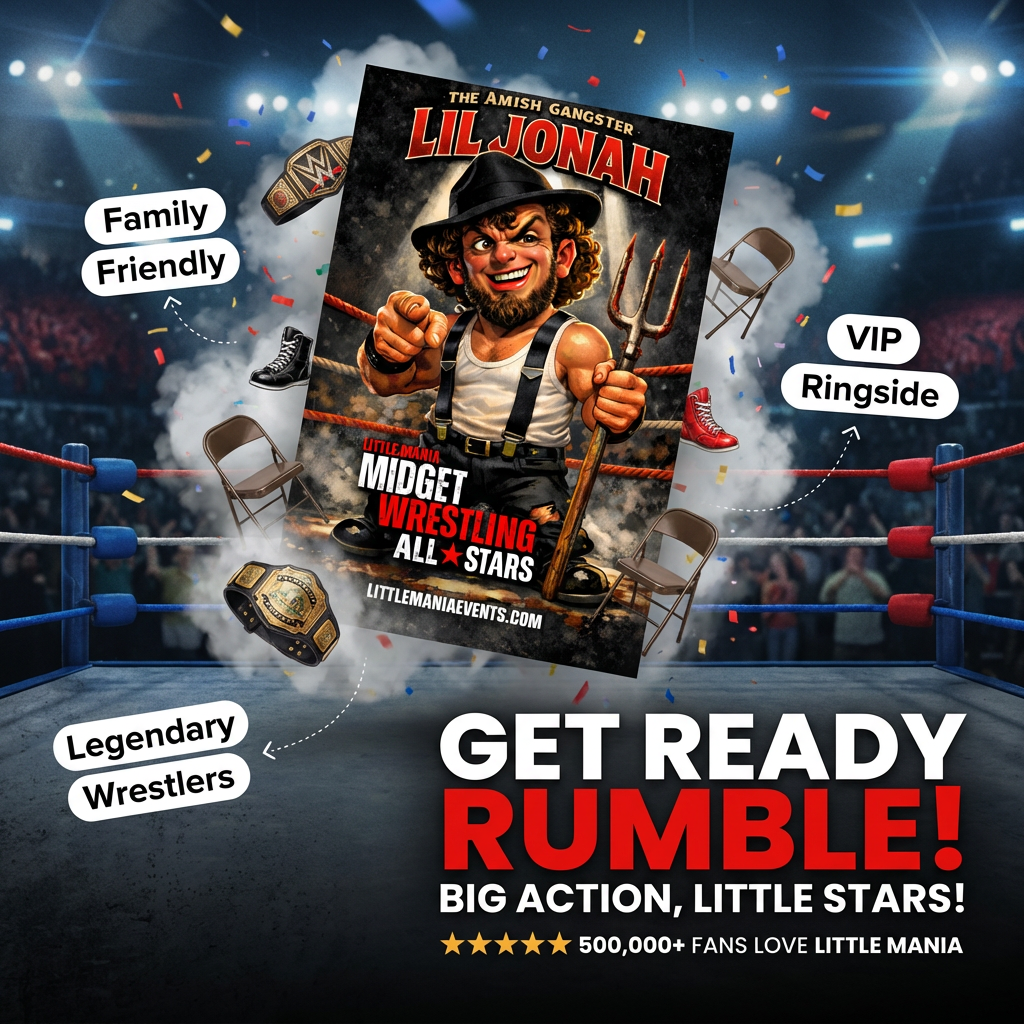 Little Mania: Monday, June 8th, 2026, at 7:00 PM at Marked Tree Community Center in Marked Tree, AR!