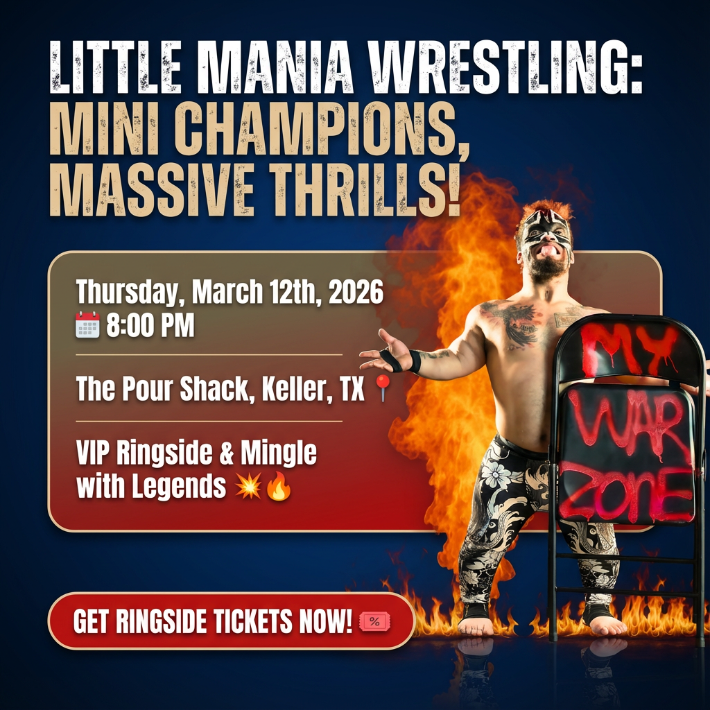 Little Mania: Thursday, March 12th, 2026, at 8:00 PM at The Pour Shack in Keller, TX!