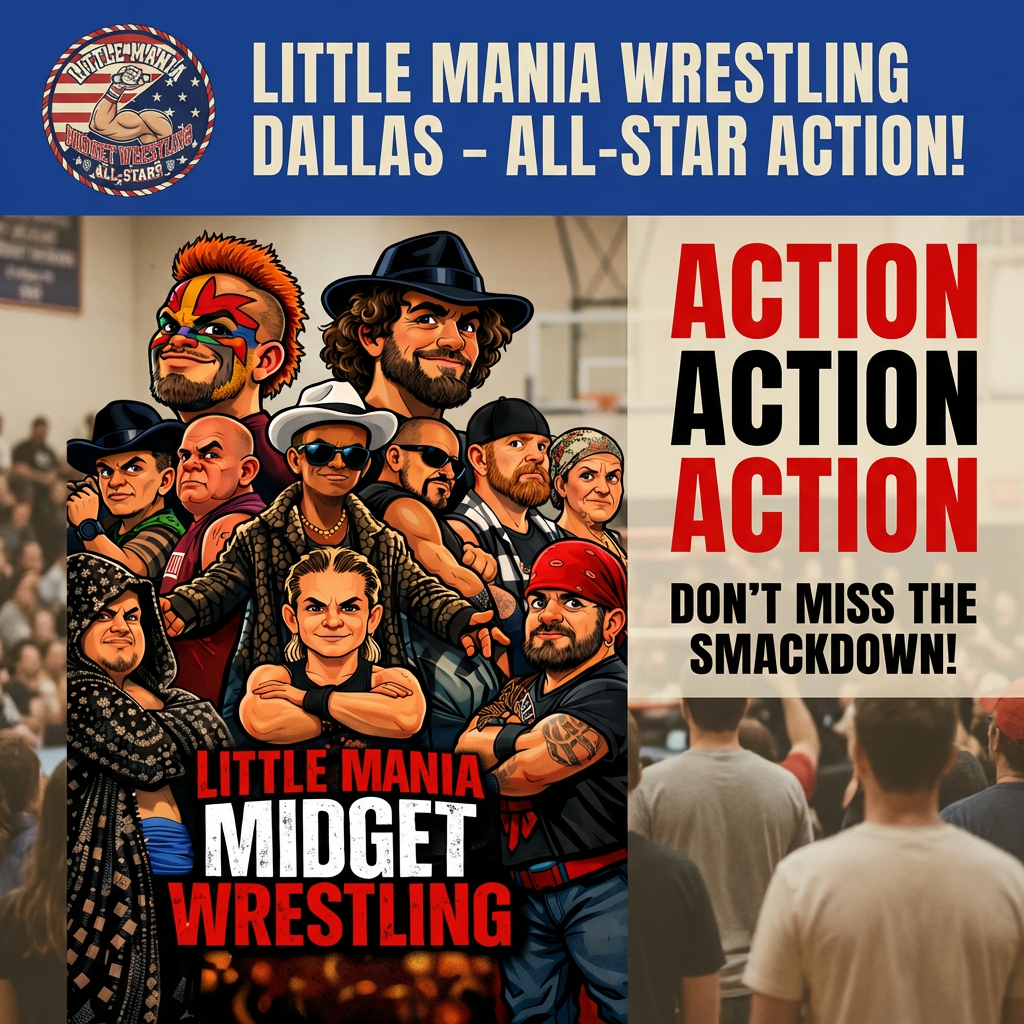 Little Mania: Sunday, May 17th, 2026, at 5:00 PM at The Cottage Lounge in Dallas, TX!
