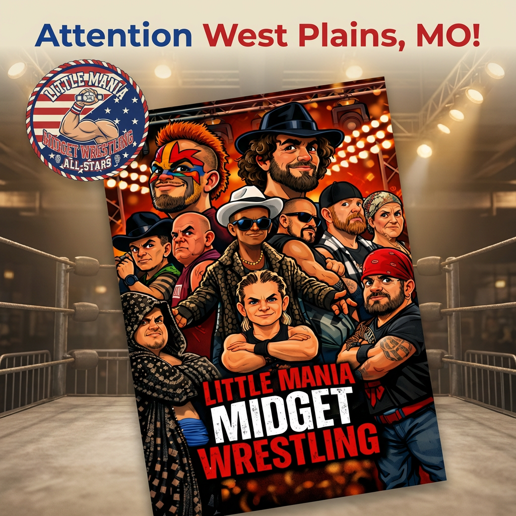 Little Mania: Thursday, September 24th, 2026, at 8:00 PM at Country Nights LLC in West Plains, MO!