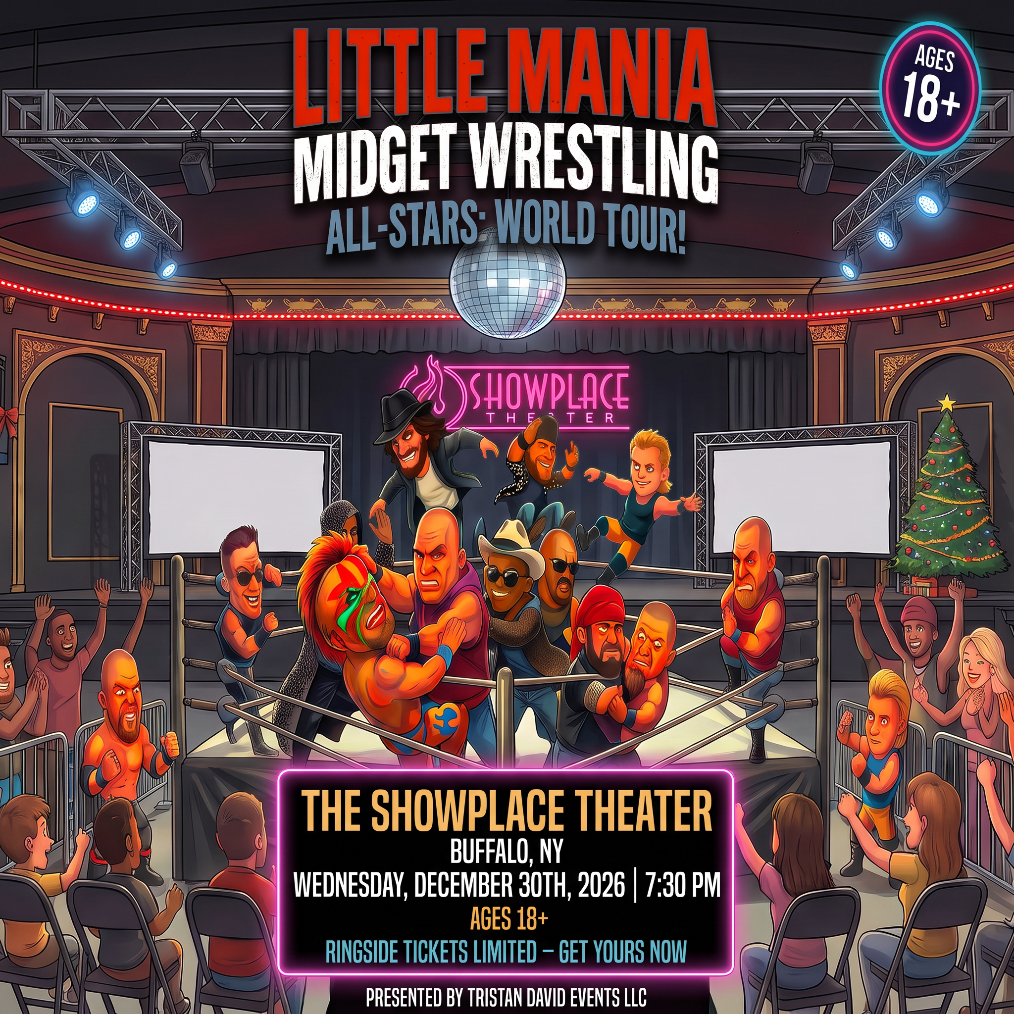 Little Mania: Wednesday, December 30th, 2026, at 7:30 PM at The Showplace Theater in Buffalo, NY!