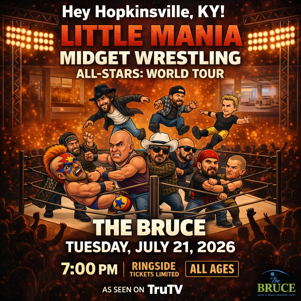 Little Mania: Tuesday, July 21st, 2026, at 7:00 PM at The Bruce in Hopkinsville, KY!