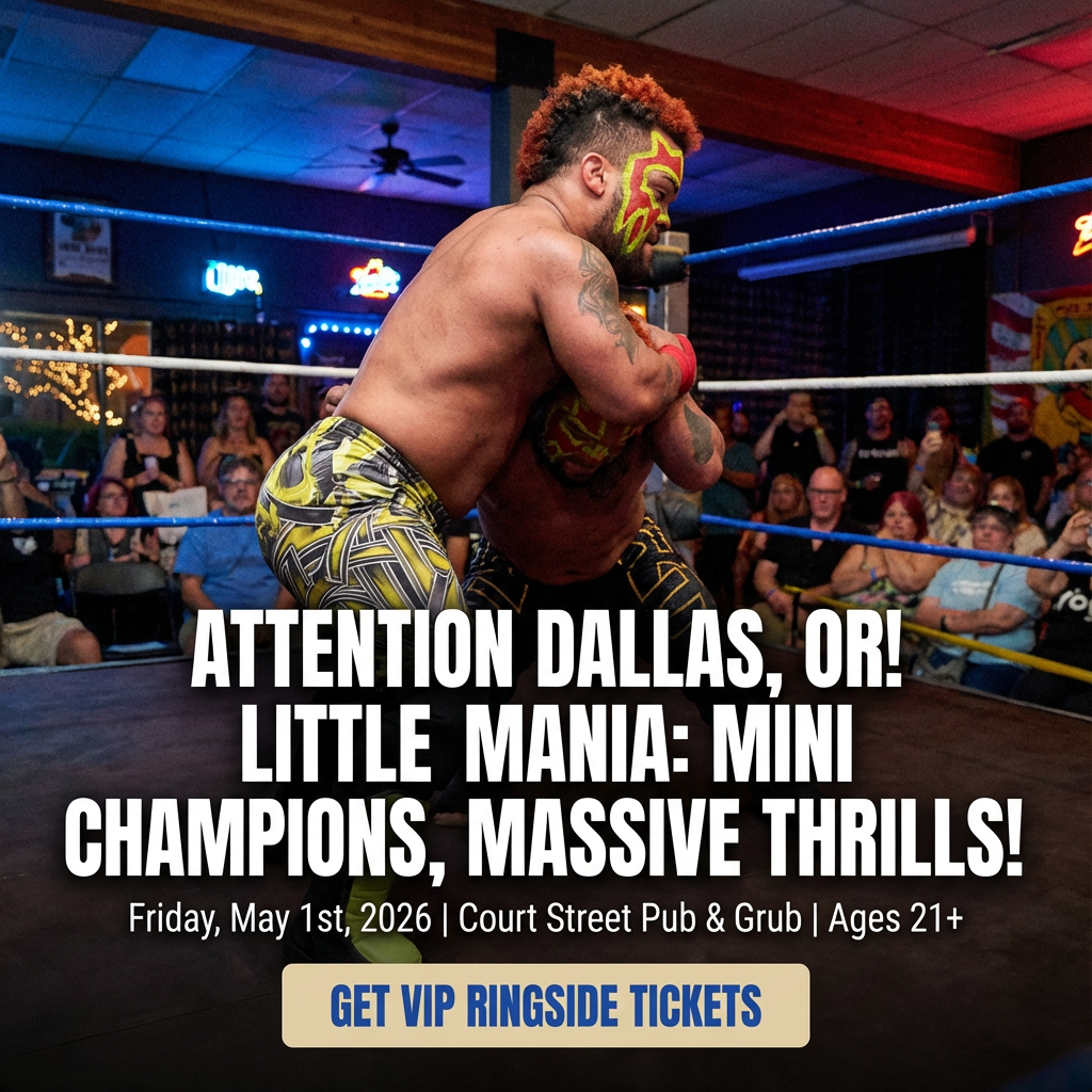 Little Mania: Friday, May 1st, 2026, at 9:30 PM at Court Street Pub & Grub in Dallas, OR!