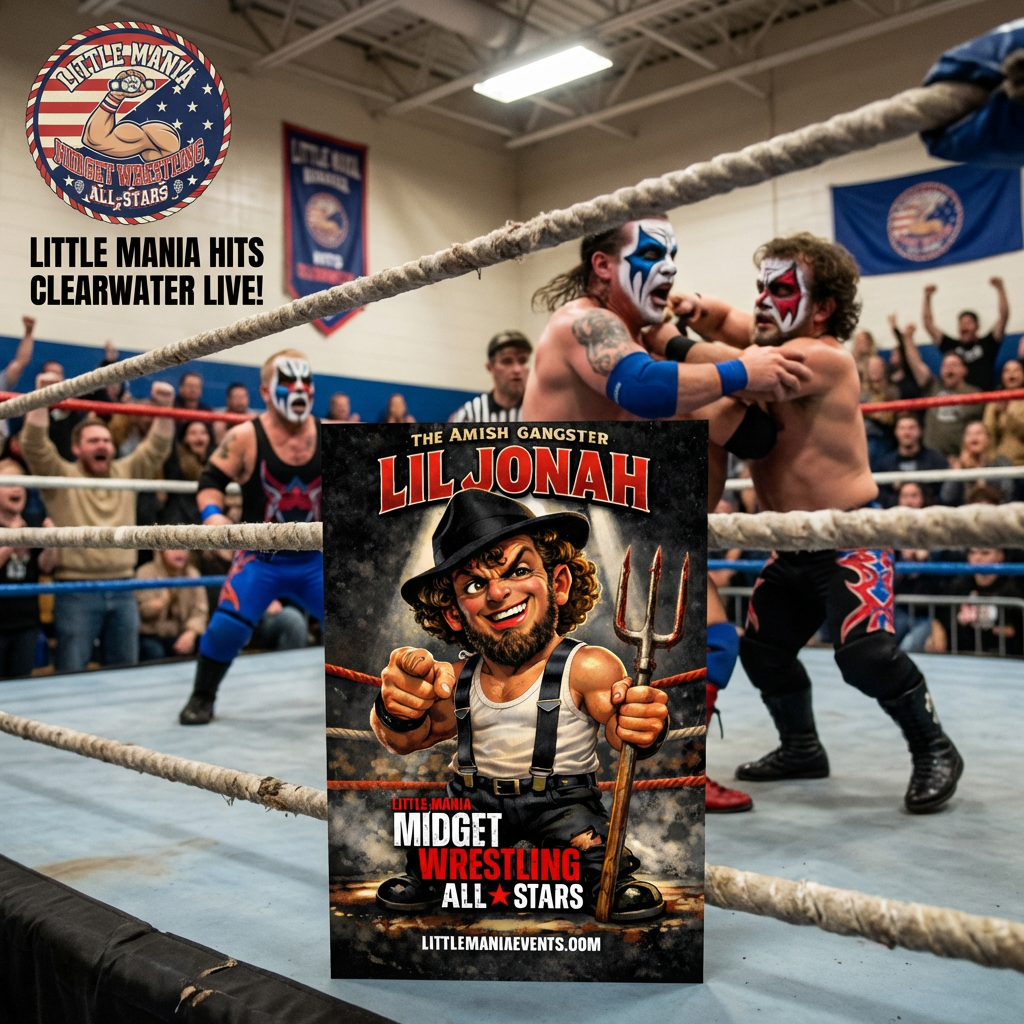 Little Mania: Friday, May 8th, 2026, at 8:00 PM at OCC Road House & Museum in Clearwater, FL!