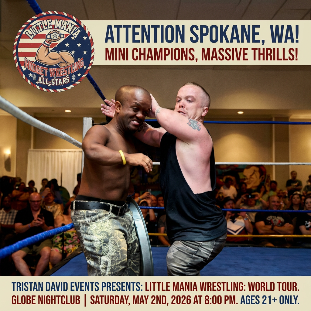 Little Mania: Saturday, May 2nd, 2026, at 8:00 PM at Globe Nightclub in Spokane, WA!