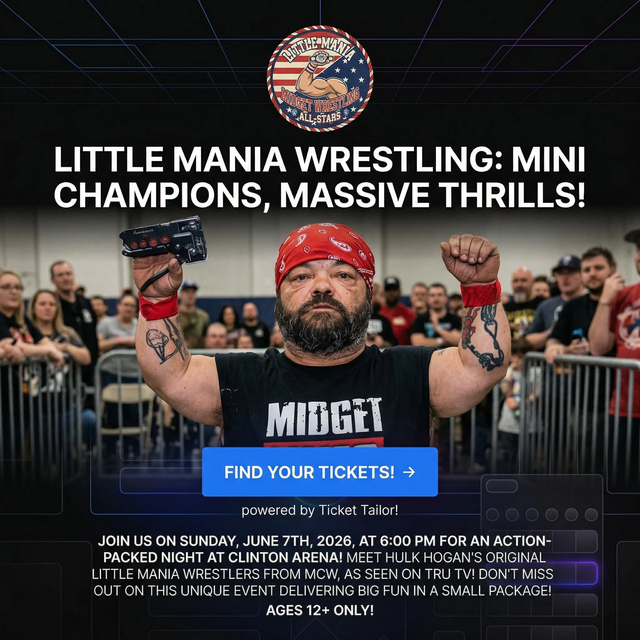 Little Mania: Sunday, June 7th, 2026, at 6:00 PM at Clinton Arena in Clinton, NY!