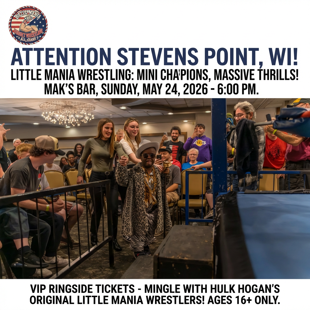 Little Mania: Sunday, May 24th, 2026, at 6:00 PM at Mak's Bar in Stevens Point, WI!