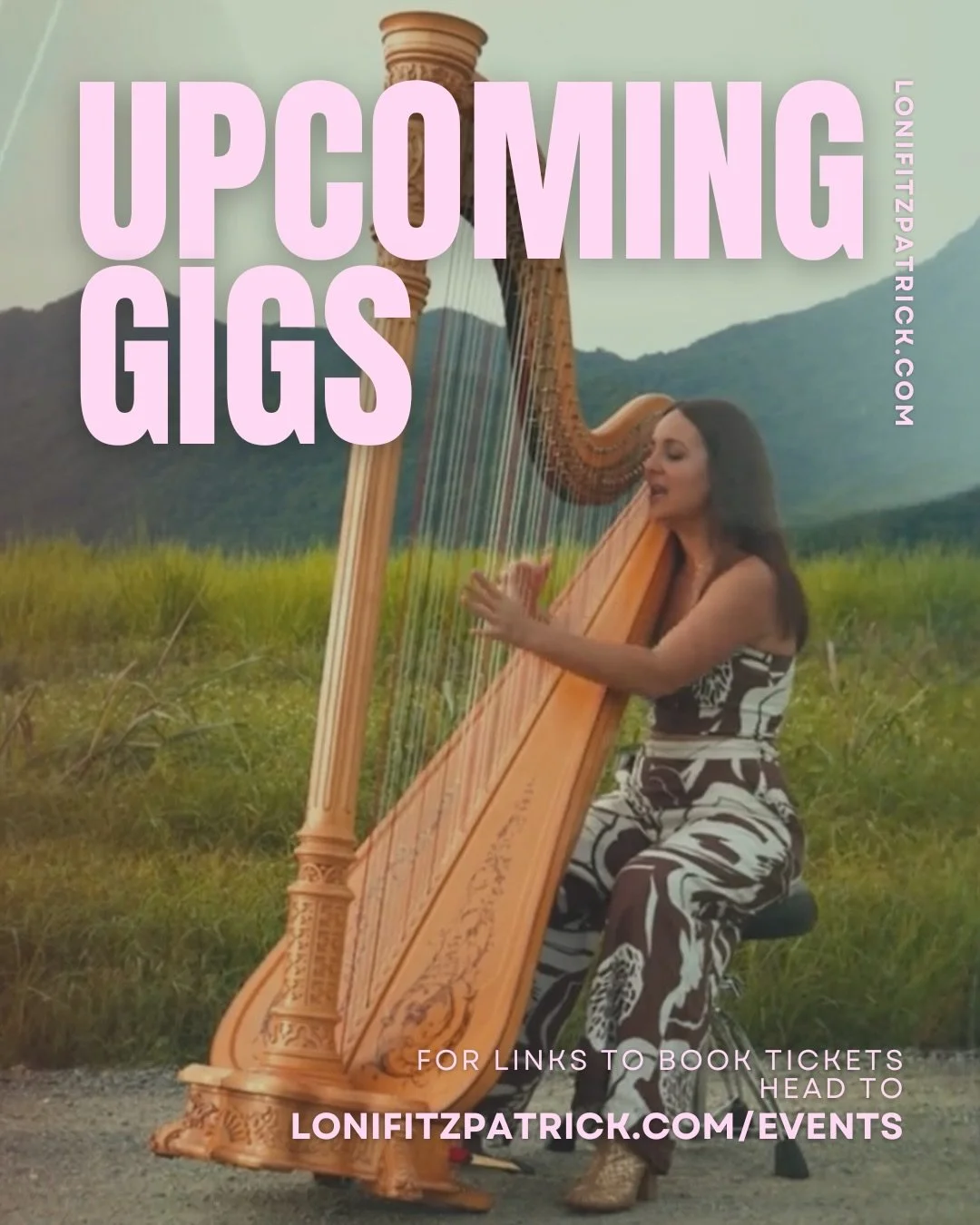 Heading into a busy few weeks performing for some amazing public events around the area!

I&rsquo;ve updated the events page on my website with all of the links to these events. 

&hearts;️🎶🪉

#livemusic #singingharpist #portdouglas #cairns #events