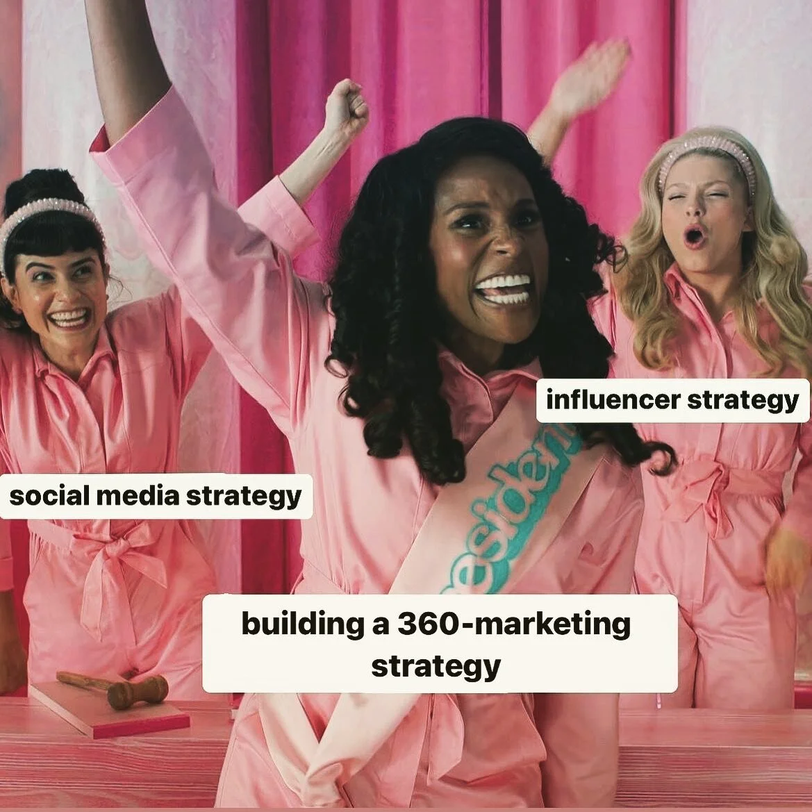 All together now 👯&zwj;♀️ #2023goals #marketing