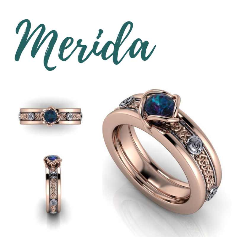 Merida Rings Disney Princess Inspired Rings — Forge Jewelry Works