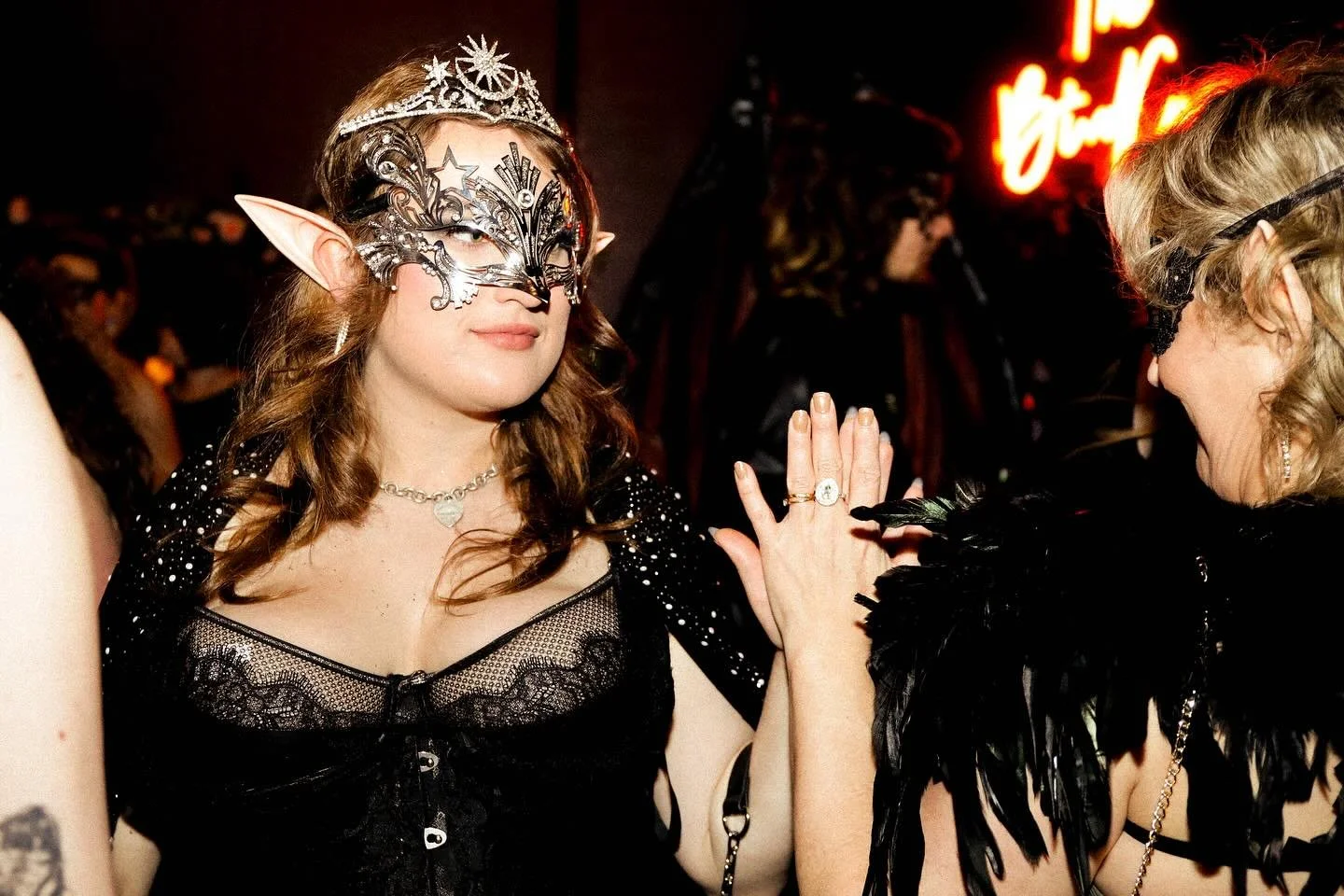 Dark Fae Masquerade Ball and fantasy market