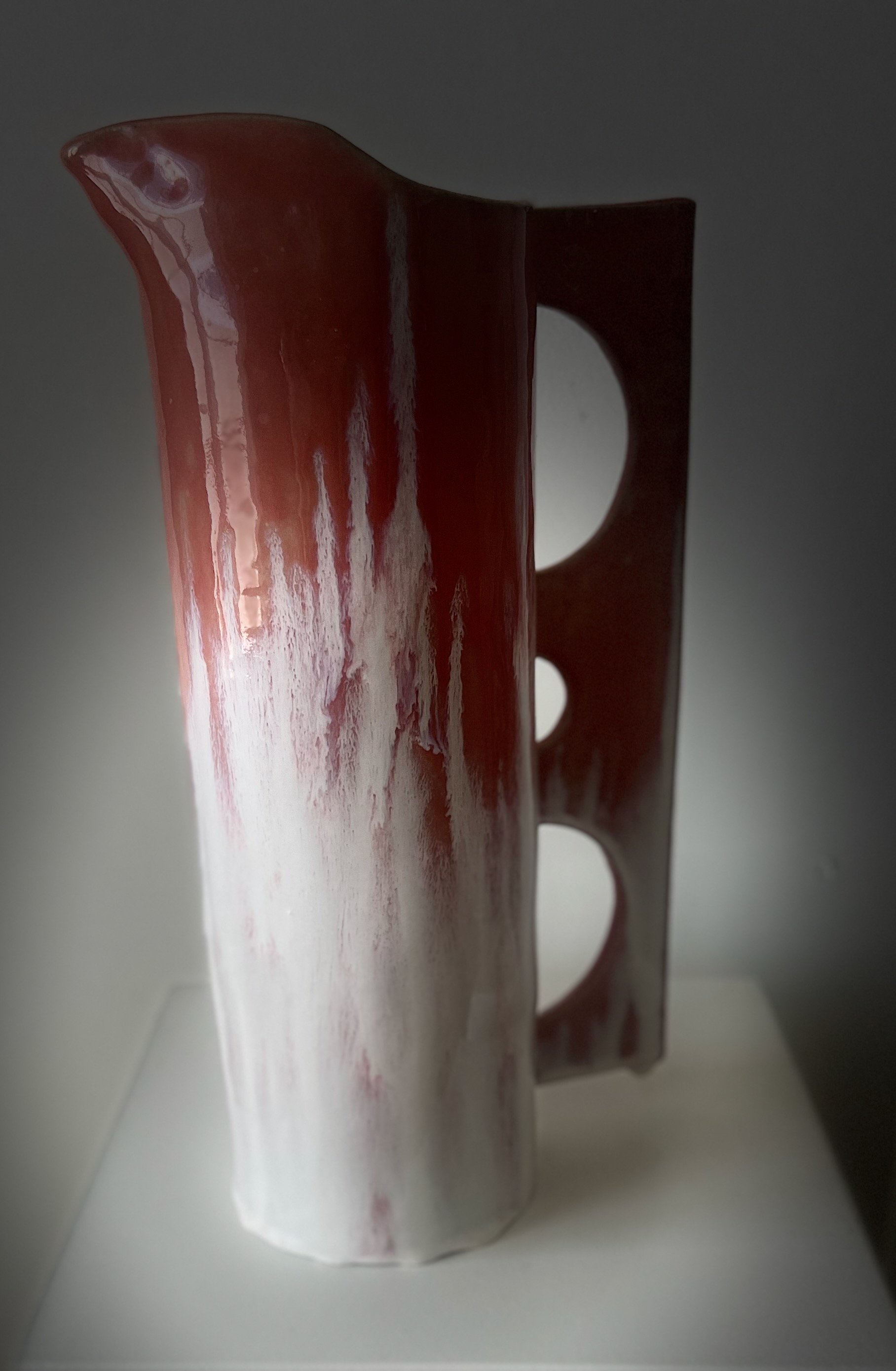 PITCHER TALL pink