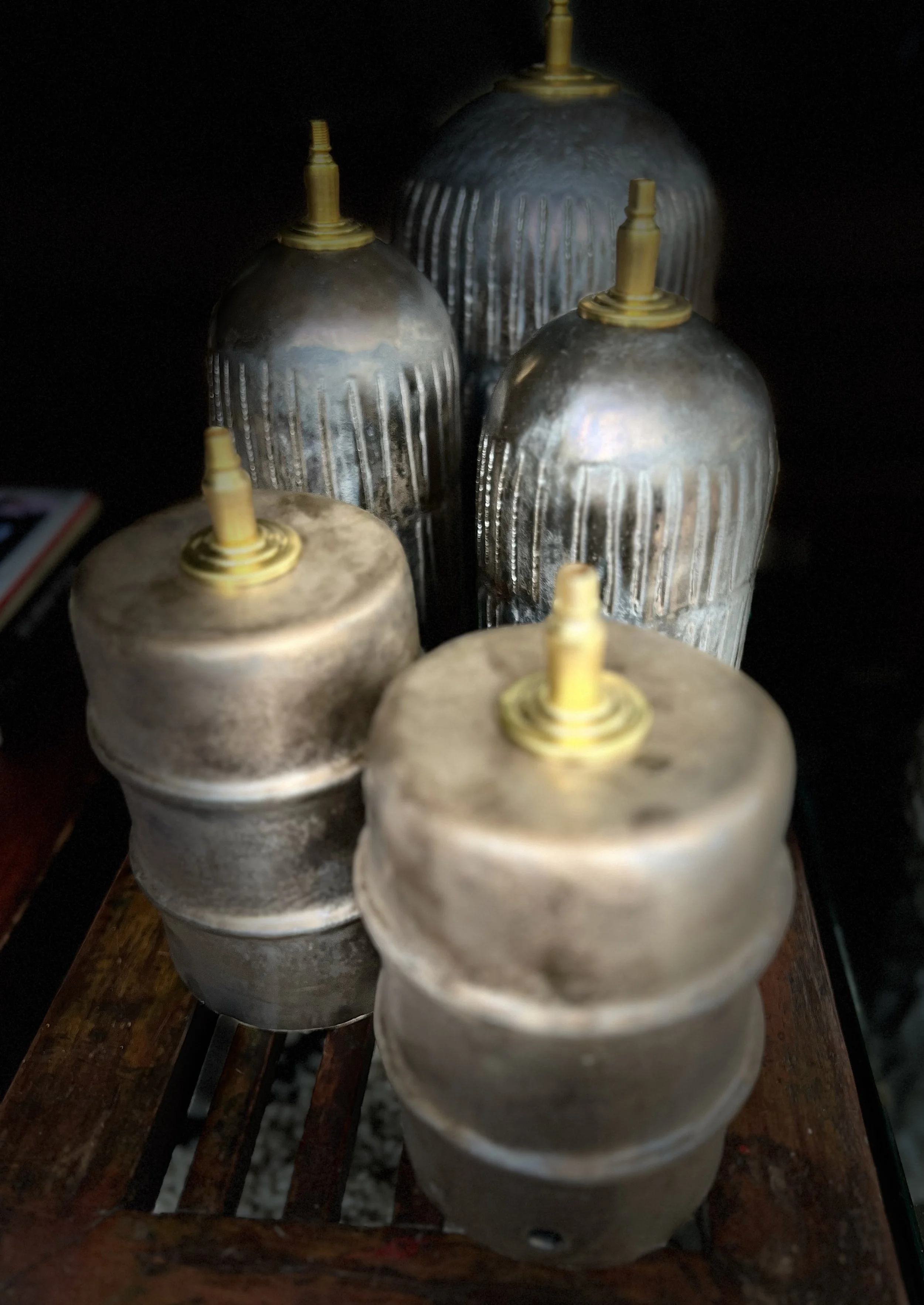 TRIPPLE STRIPE LAMP small
