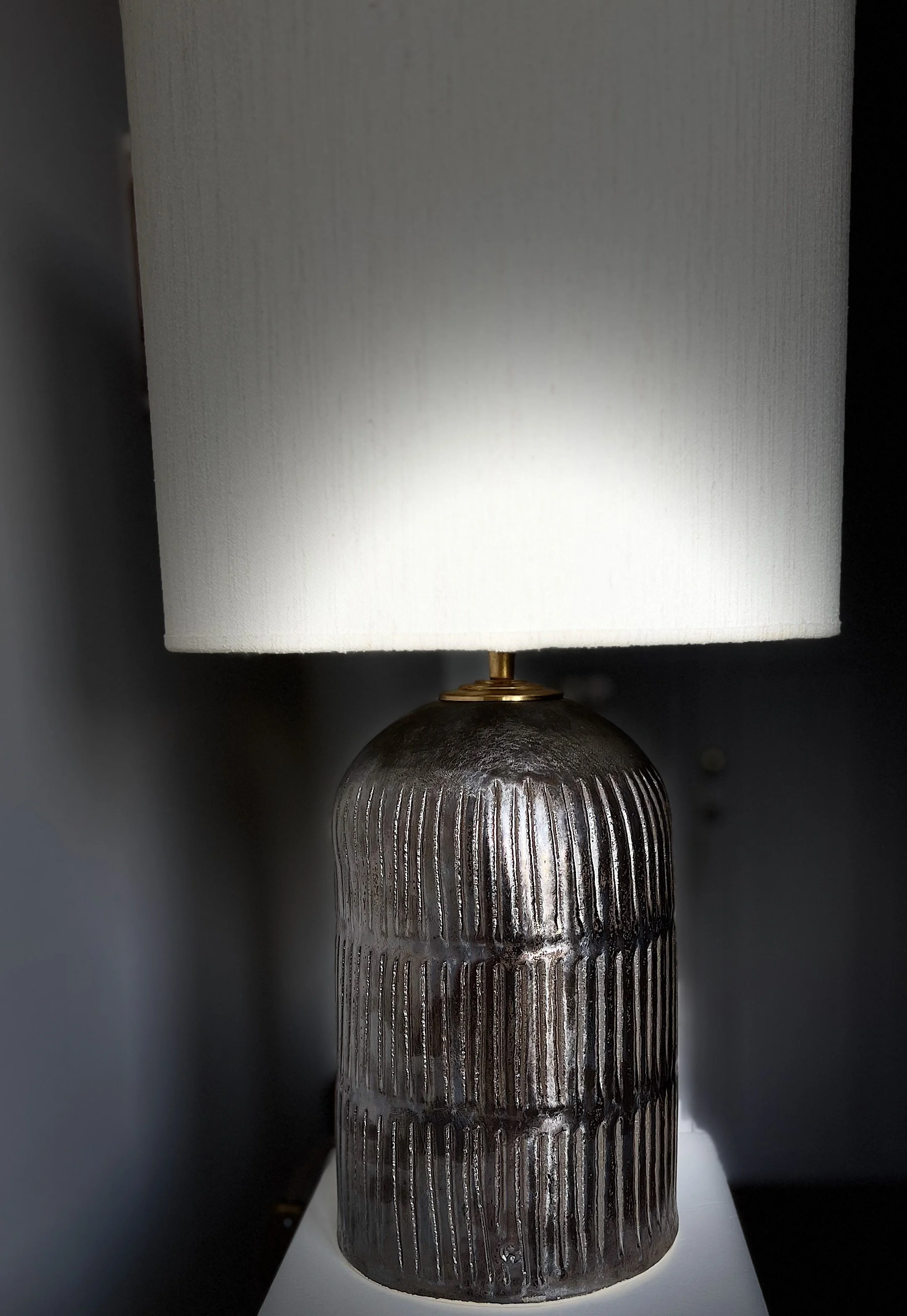 TRIPLE STRIPED LAMP tall