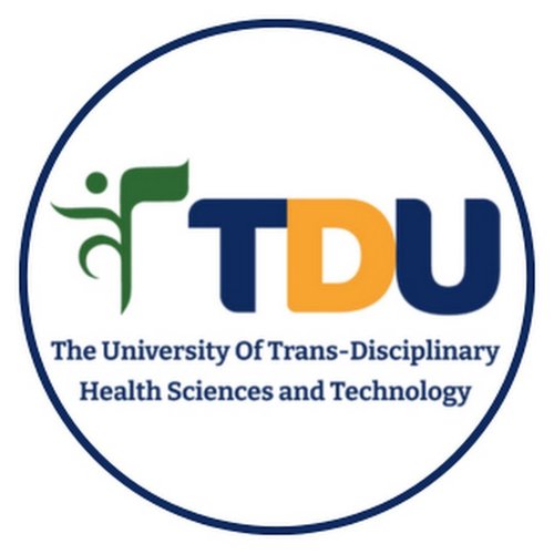 TDU, The University of Trans-Disciplinary Health Sciences and Technology logo