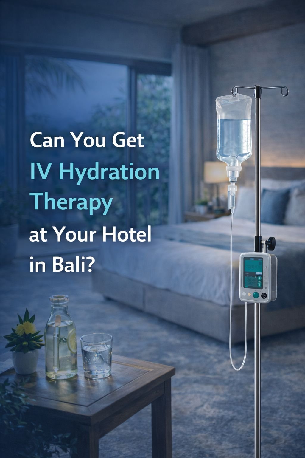Can You Get IV Hydration Therapy at Your Hotel in Bali?