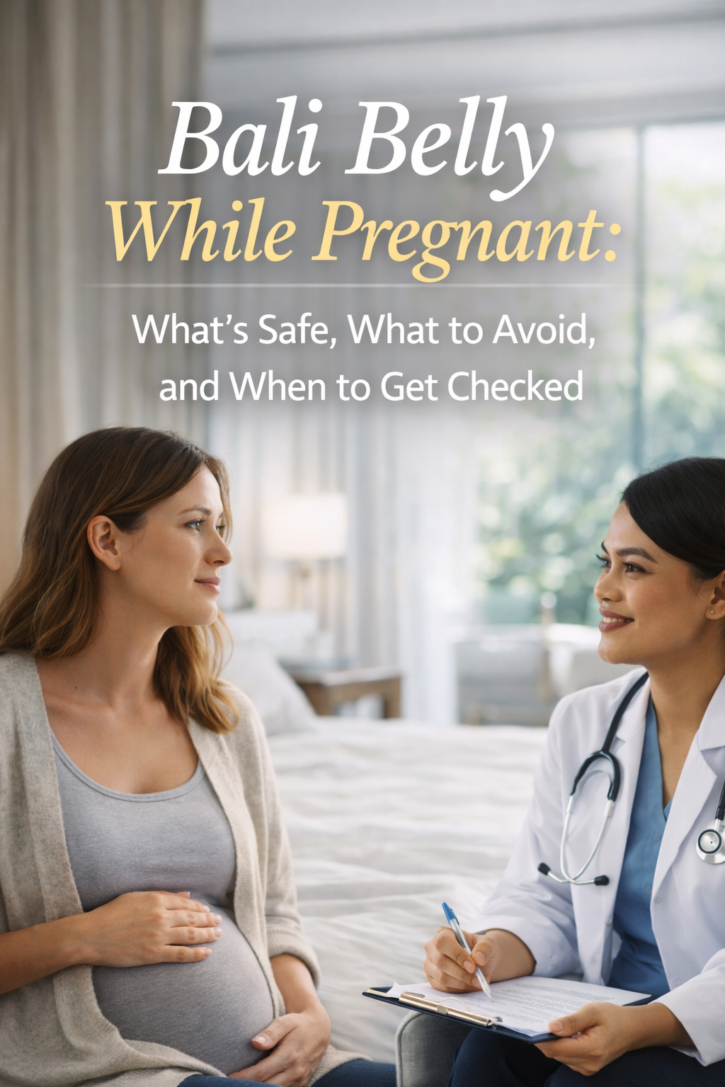 Bali Belly While Pregnant: What’s Safe, What to Avoid, and When to Get Checked