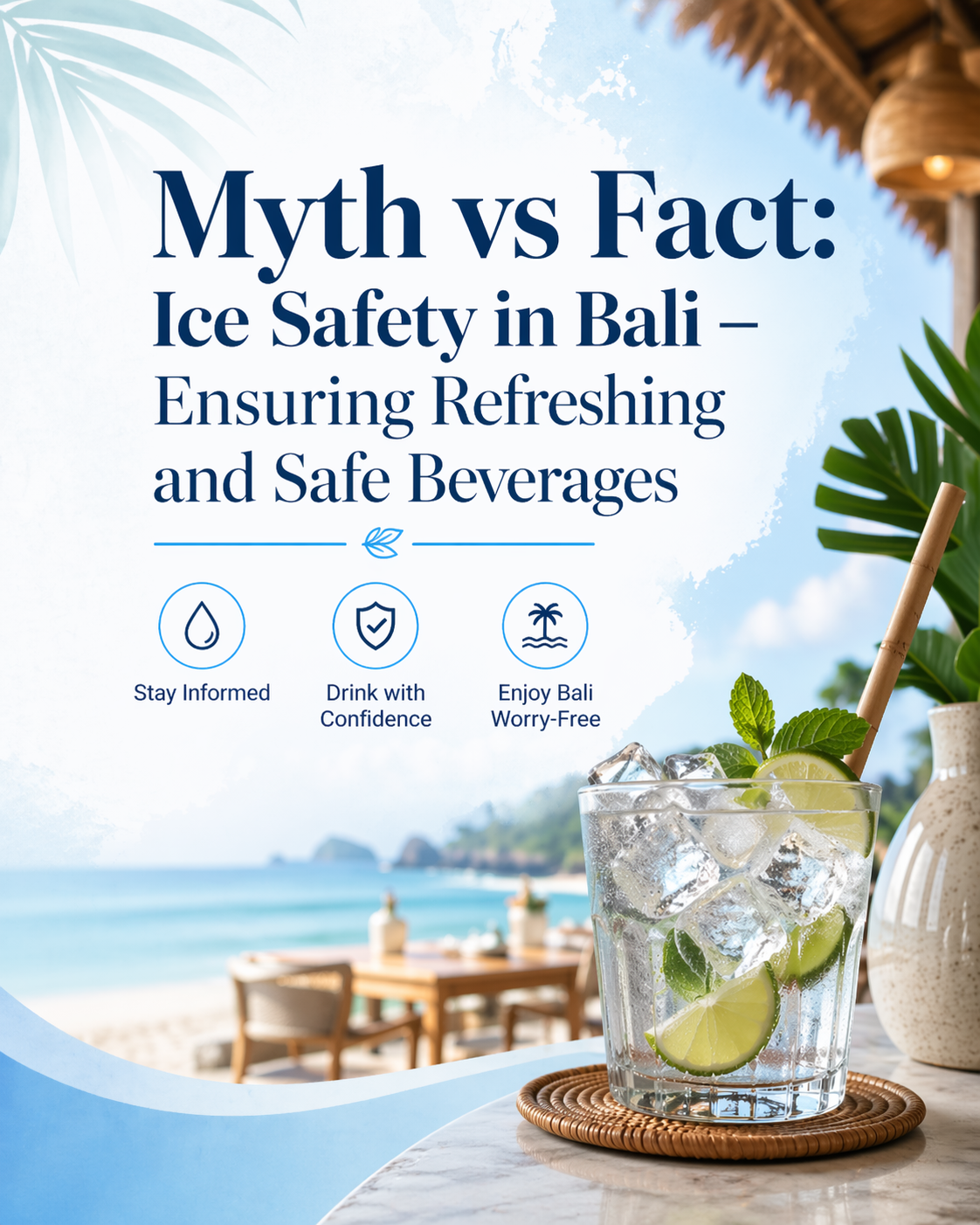 Myth vs Fact: Ice Safety in Bali - Ensuring Refreshing and Safe Beverages