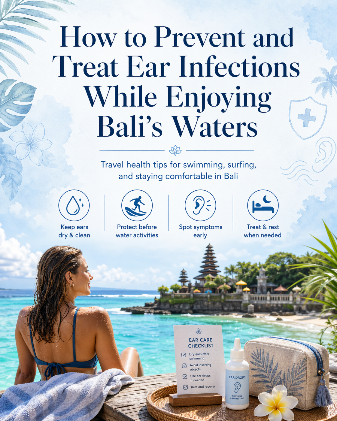 How to Prevent and Treat Ear Infections While Enjoying Bali's Waters