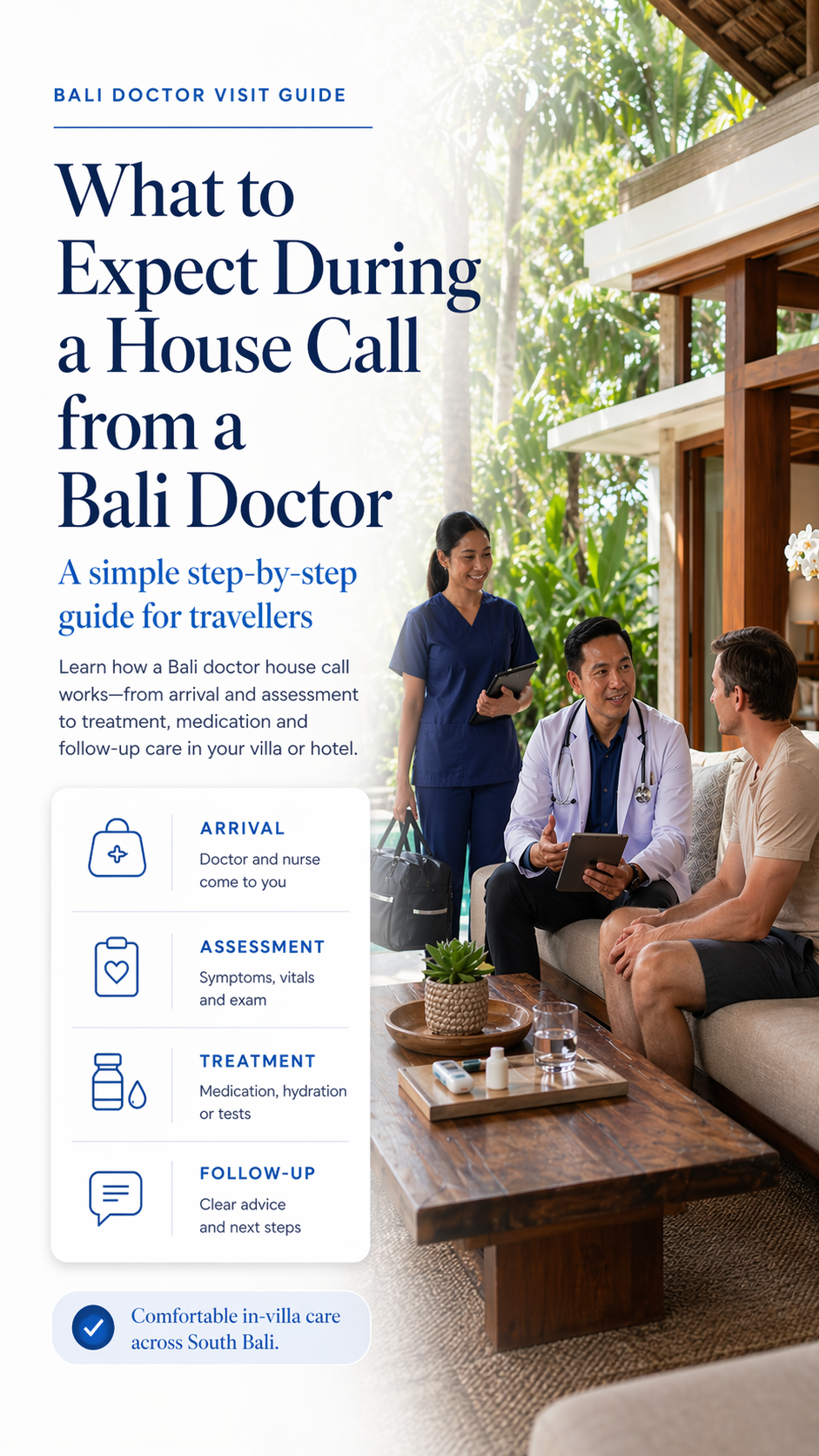 What to Expect During a House Call from a Bali Doctor