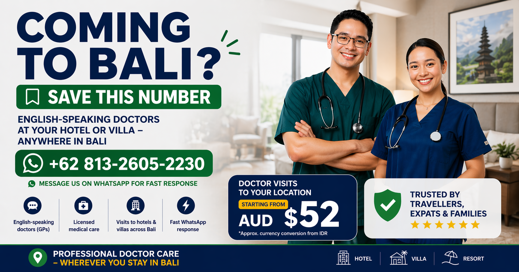 home care doctor bali
