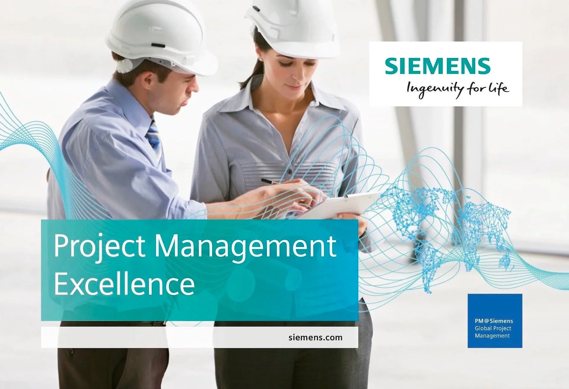 Redaktionelle Entwicklung und Texterstellung für einen B2B Flyer zum 
Thema Projektmanagement für den Kunden Siemens. Sprache: Englisch.