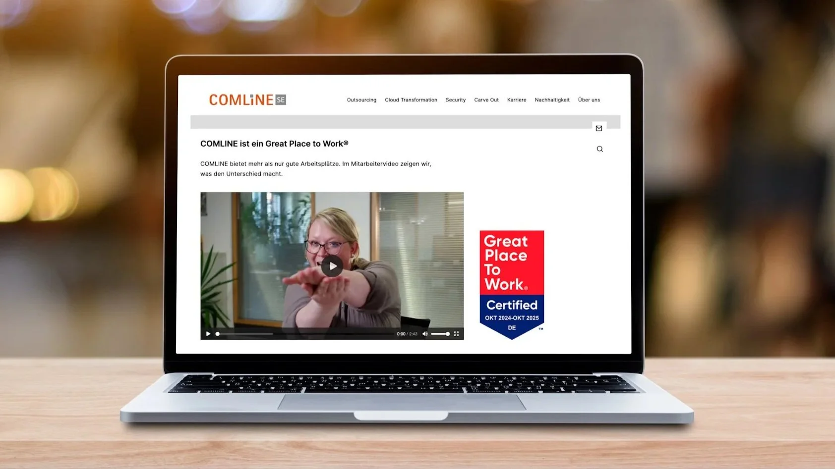 COMLINE SE – Great Place To Work 2025