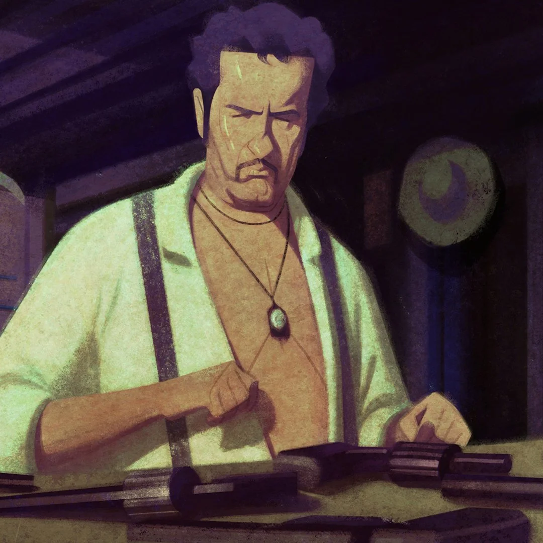 Tuco in the Gun shop. The Good, The Bad and The Ugly (1966)