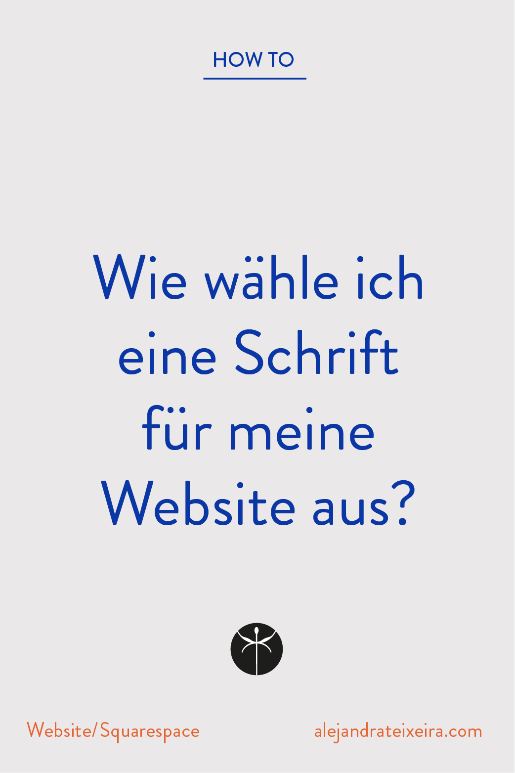 Wie wähle ich eine Schrift für meine Website aus?