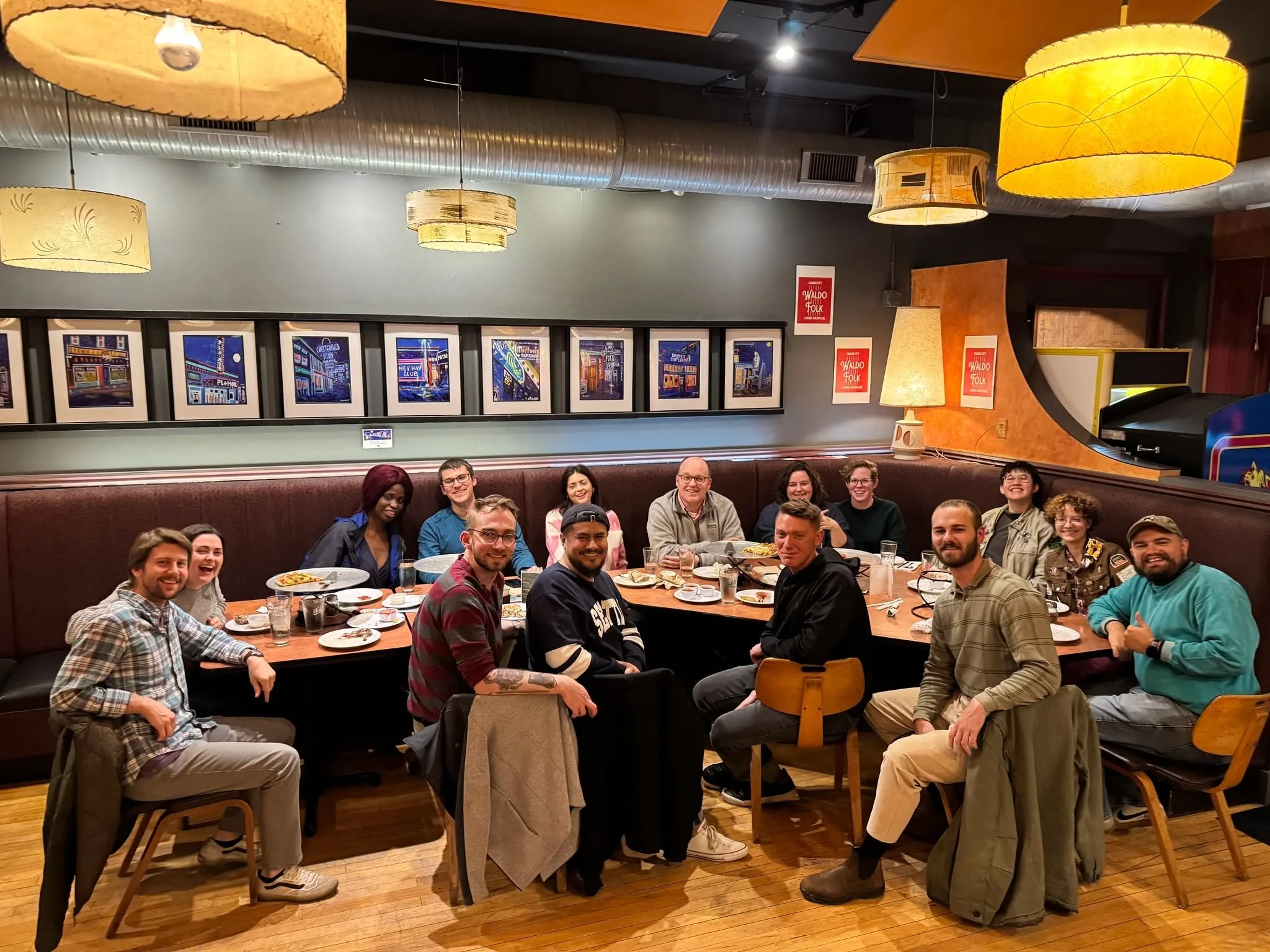 Wait wait wait&hellip; is Fr. Steven... *popular*?

We had an awesome turnout of young adults for &ldquo;Pizza with the Padre&rdquo; at Waldo Pizza! It&rsquo;s been wonderful to see our St. Paul&rsquo;s community growing and connecting across all age