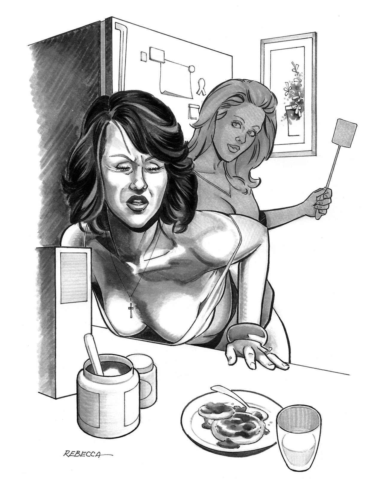Rebecca Part 3, %22Housewives At Play – Hanky Spanky%22 Spanking Illustrations_18.jpeg