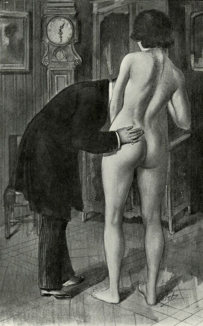 Georges Topfer, 'La Villa des Bouleaux' Spanking Illustrations_6.jpg