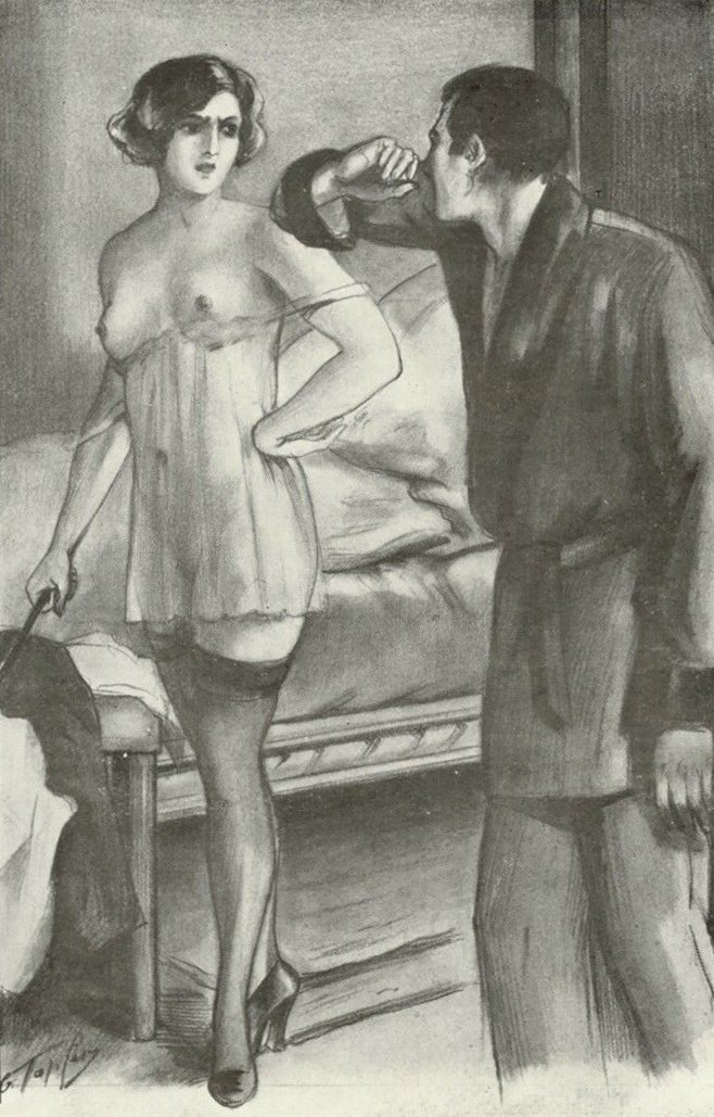 Georges Topfer, 'Annie Domptée' Spanking Illustrations_5.jpg