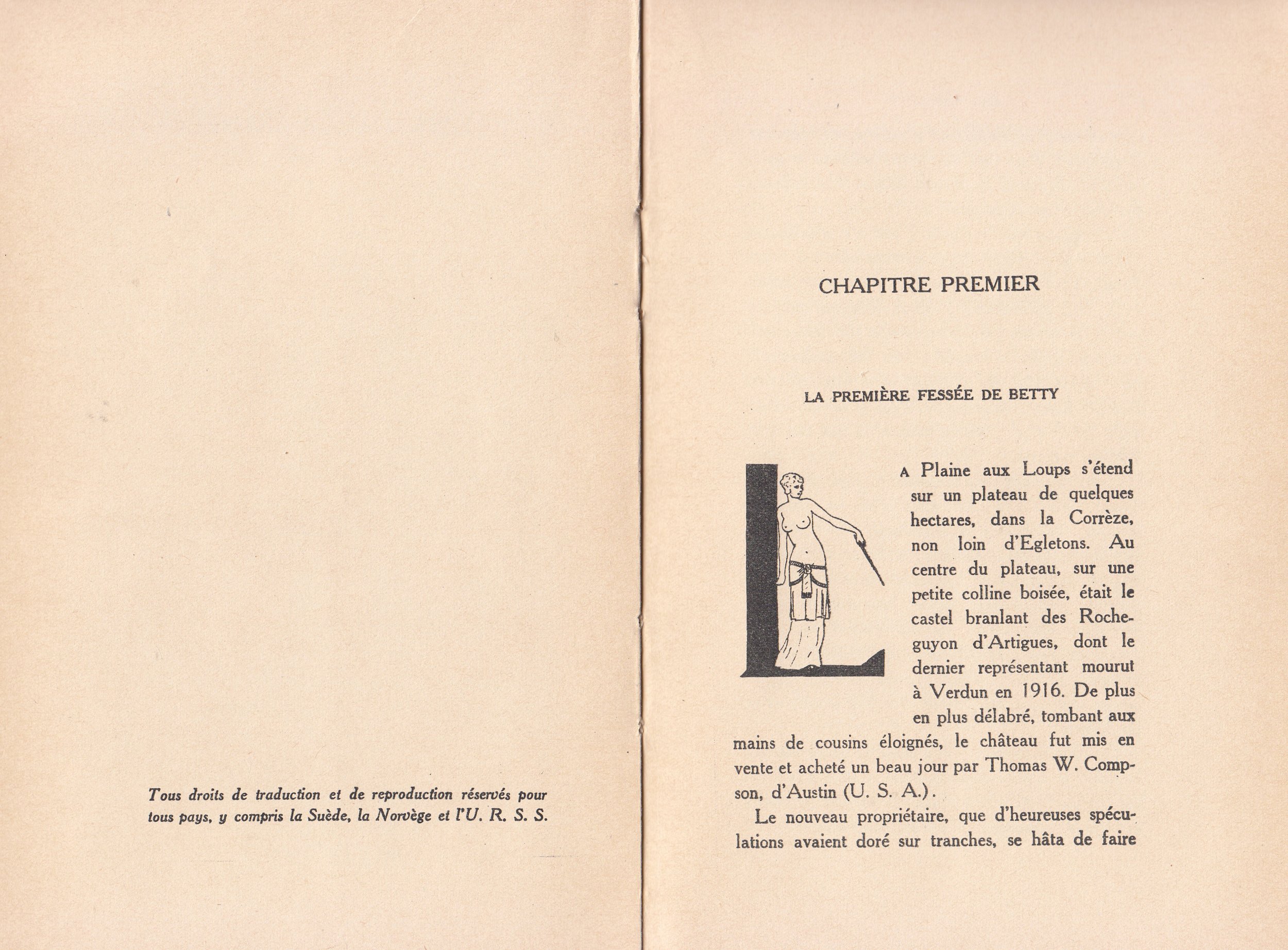 Novel Georges Topfer, 'Miss Cravache ou Les Vierges Esclaves' Spanking Illustrations_2.jpg