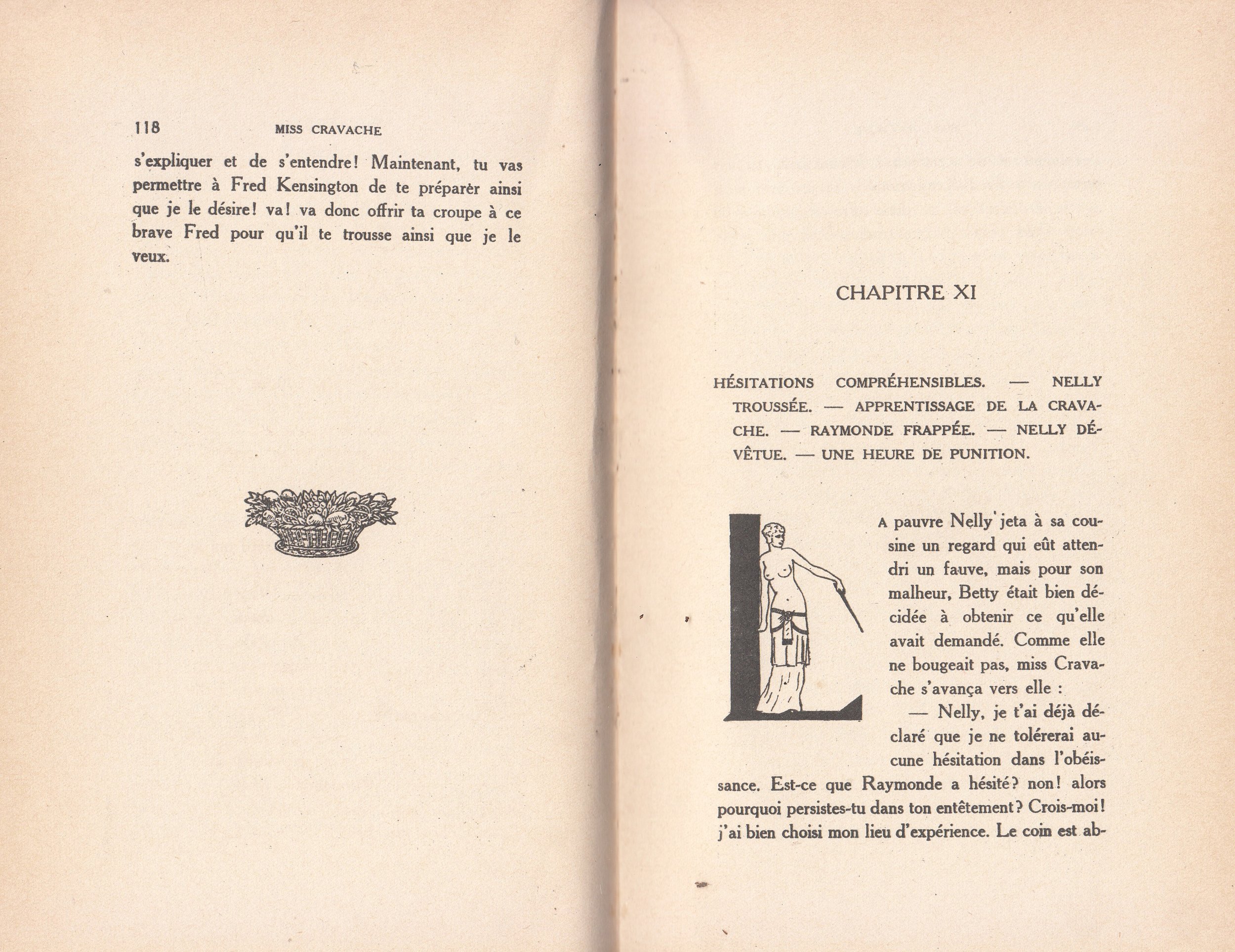 Novel Georges Topfer, 'Miss Cravache ou Les Vierges Esclaves' Spanking Illustrations_16.jpg